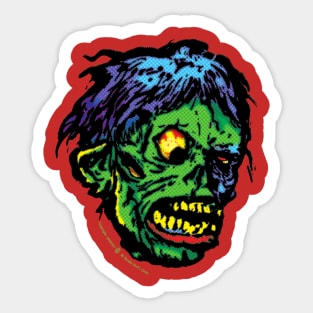 Vintage Shock Monster Comic Book Backpages Sticker